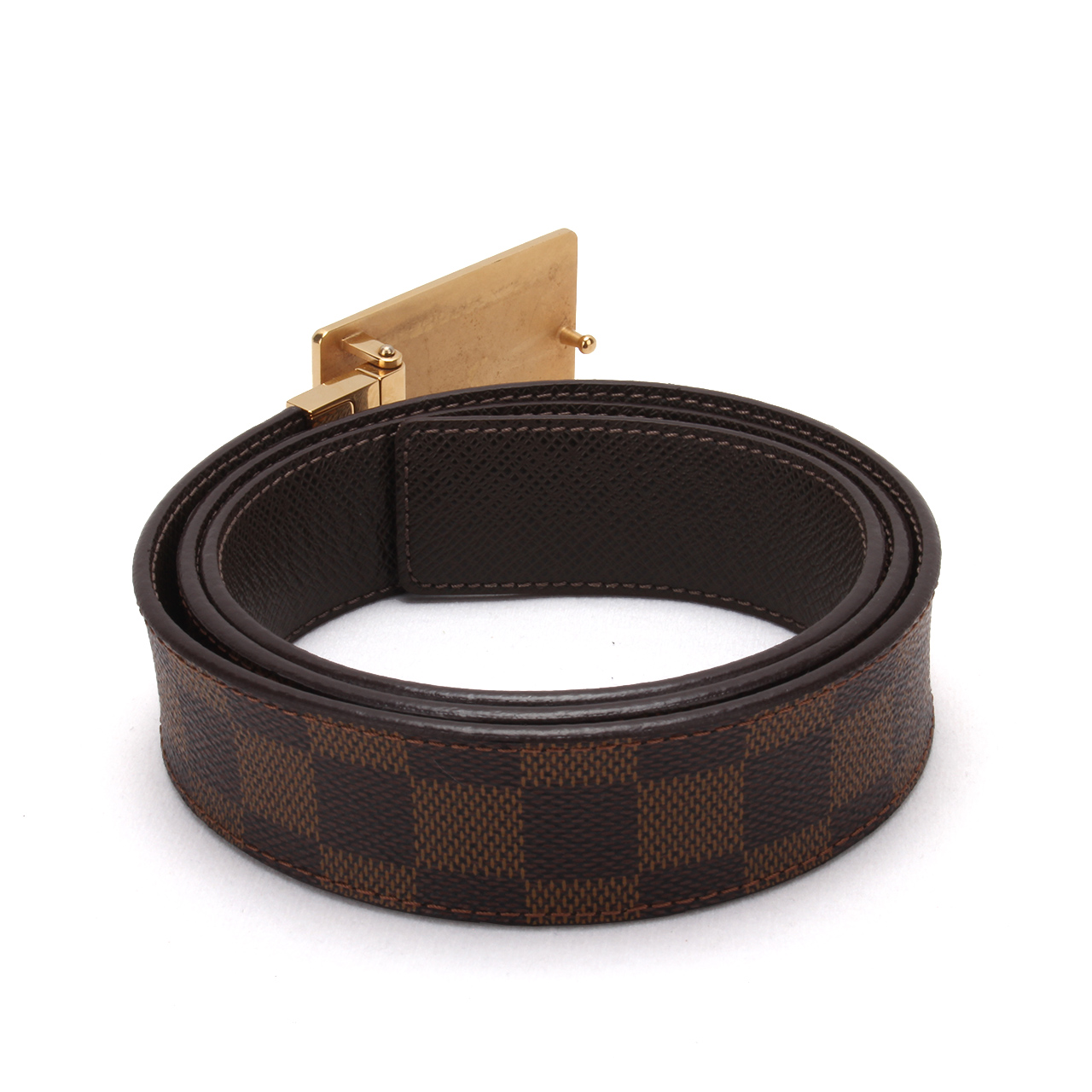 【9.5新】lv路易威登棋盘格皮带151230023