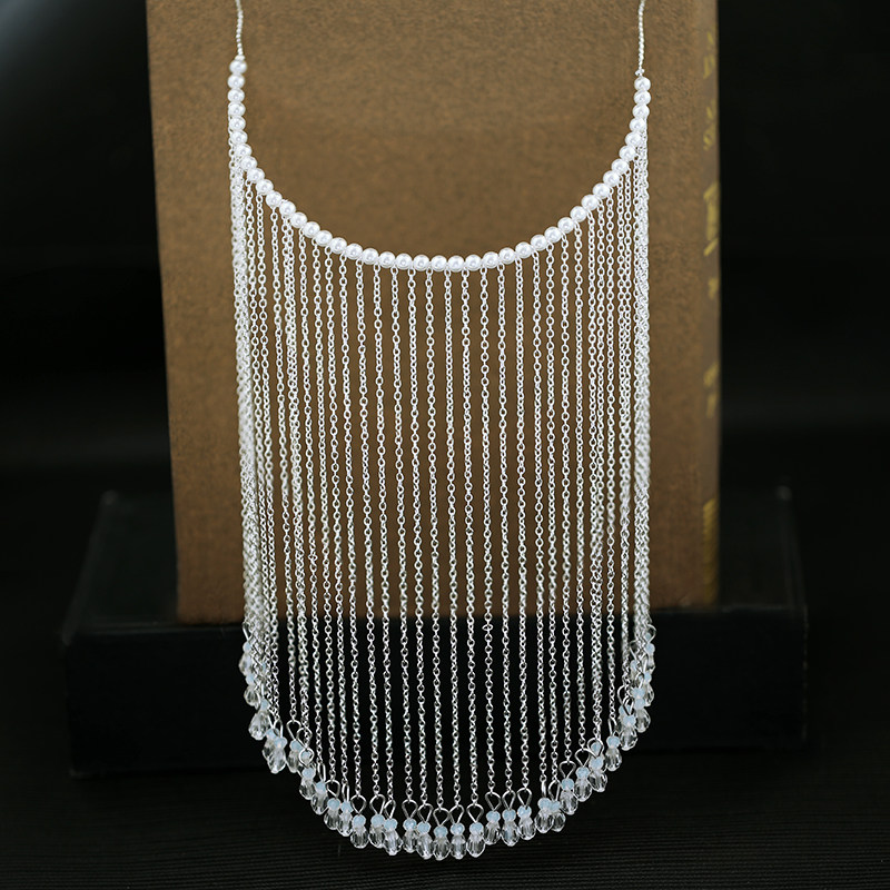 2019古装头饰流苏汉服面帘古风新娘秀禾遮面帘结婚写真拍照配饰品