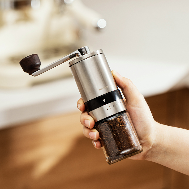 摩登主妇咖啡豆研磨机咖啡研磨手动磨豆机手磨咖啡机手摇磨豆器