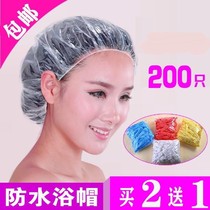 浴帽发膜专用套头一次性头罩发廊压缩焗油帽袋装独立沐浴洗发头套