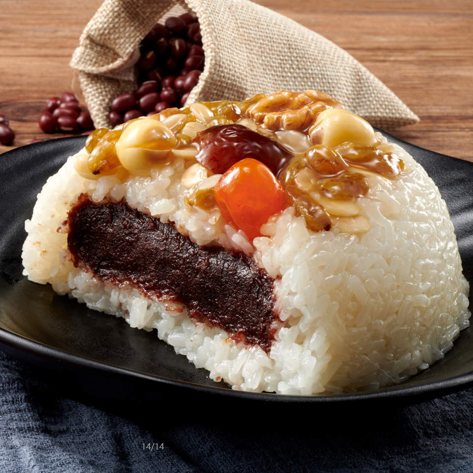 五芳斋八宝糯米饭390克甜米饭方便米饭年货方便速食早餐坚果豆沙