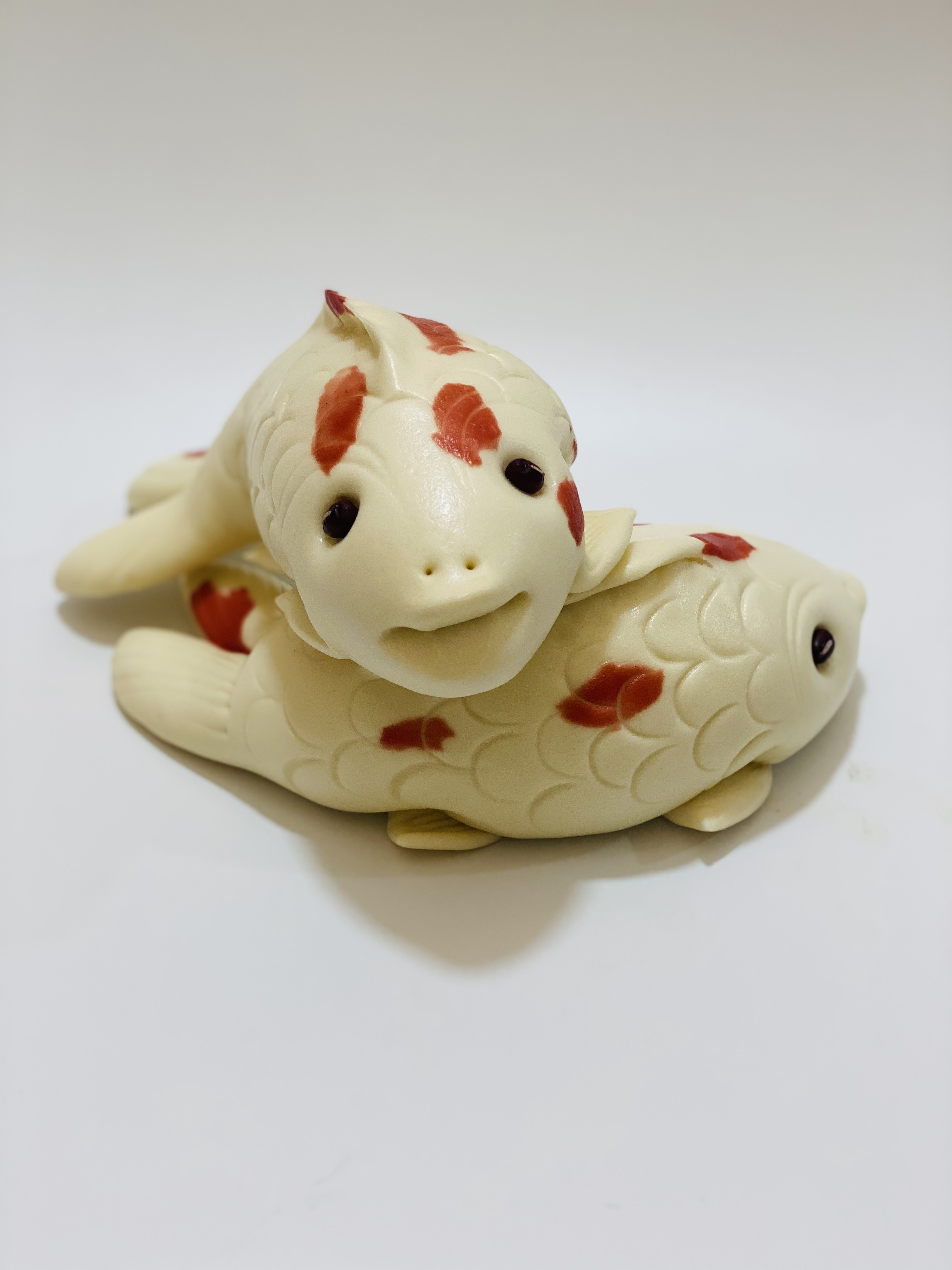 山东馍婆婆手工面鱼锦鲤纯蔬菜生日花馍