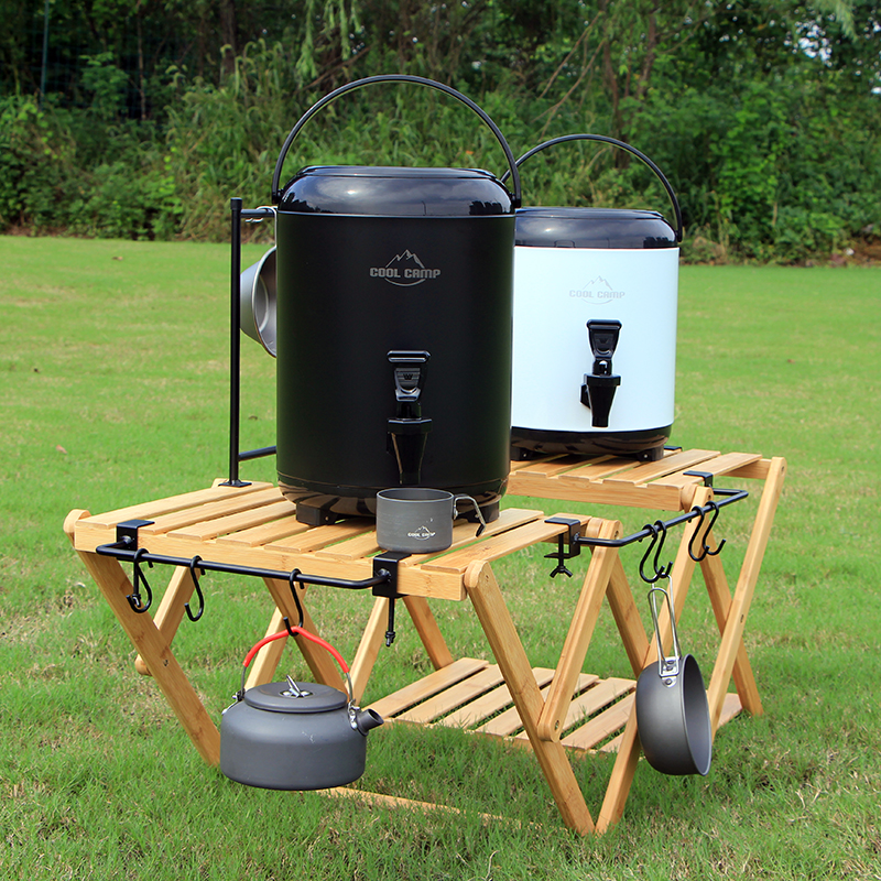 COOLCAMP保温水桶户外便携饮料桶露营野餐保热保冷饮水桶车载水箱