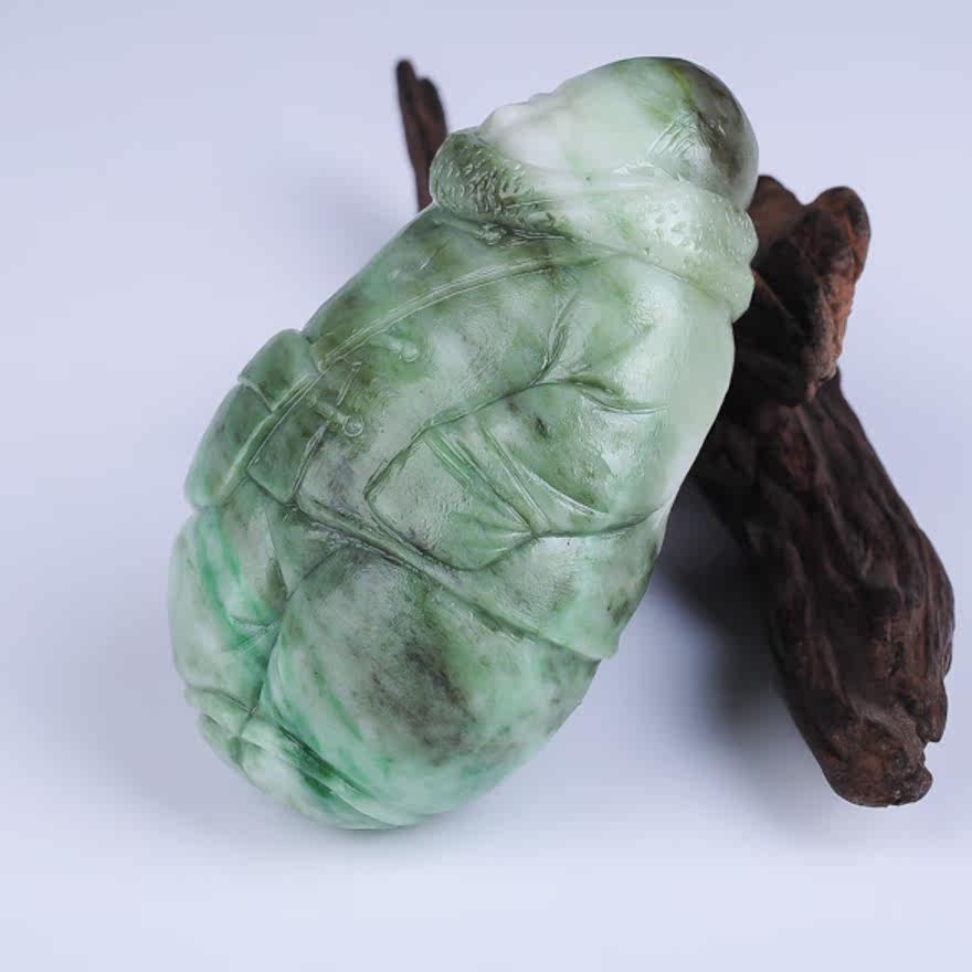 《童趣》中国四大名玉 精品独山玉把件 307g