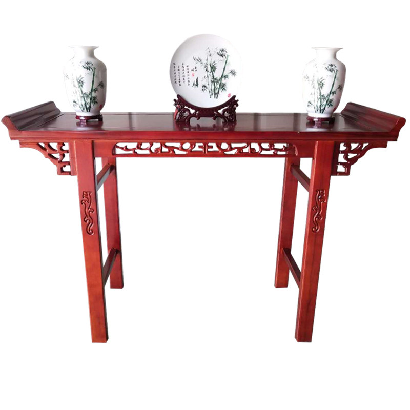 供桌佛台家用中式仿古婚庆道具条桌