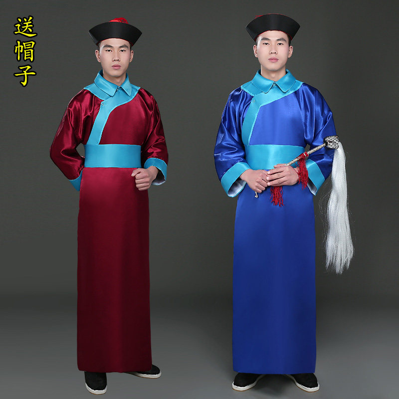 古装服饰_新款清朝太监服饰公公总管服装古装舞台演出服甄嬛传小品戏