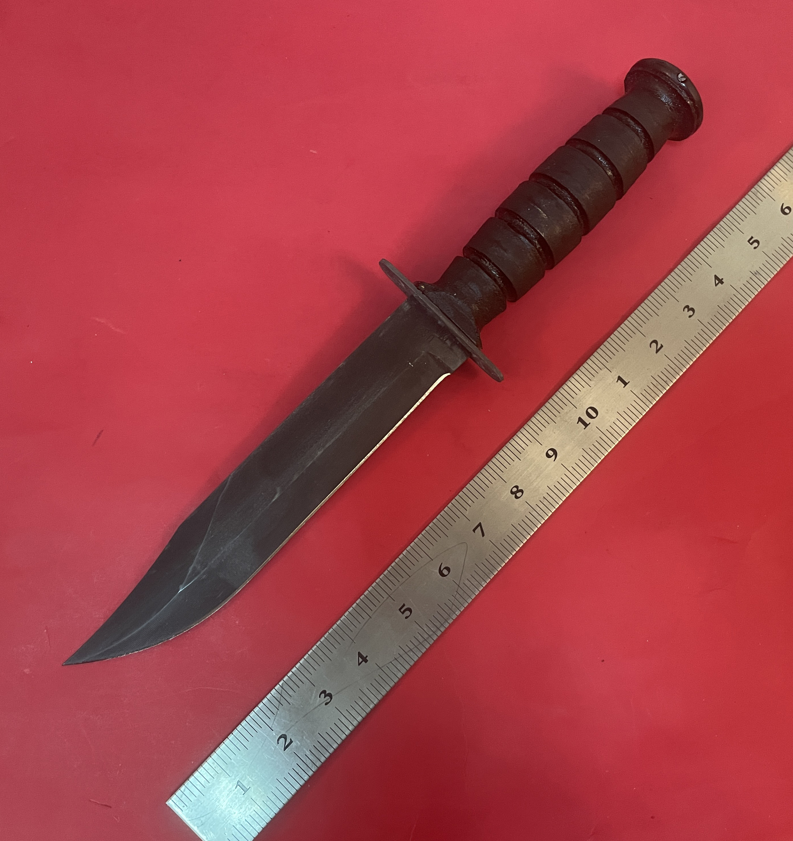 美国进口安大略ontario 498海军生存刀野户外随身多功能刀具1095