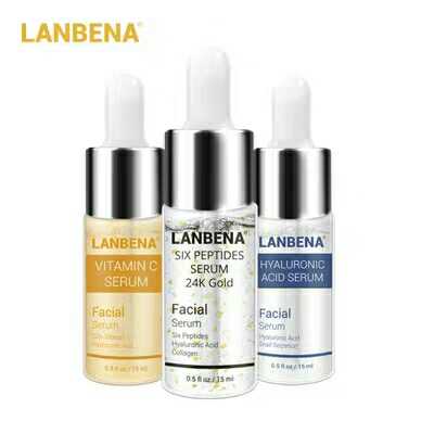 LANBENA 蓝蓓娜玻尿酸原液+VC原液+24K金原液抗皱保湿提亮肤色3瓶在类目 美容护肤/美体/精油, 乳液/面霜中 - 来自Buy2taobao.com提供专业的淘宝代购服务