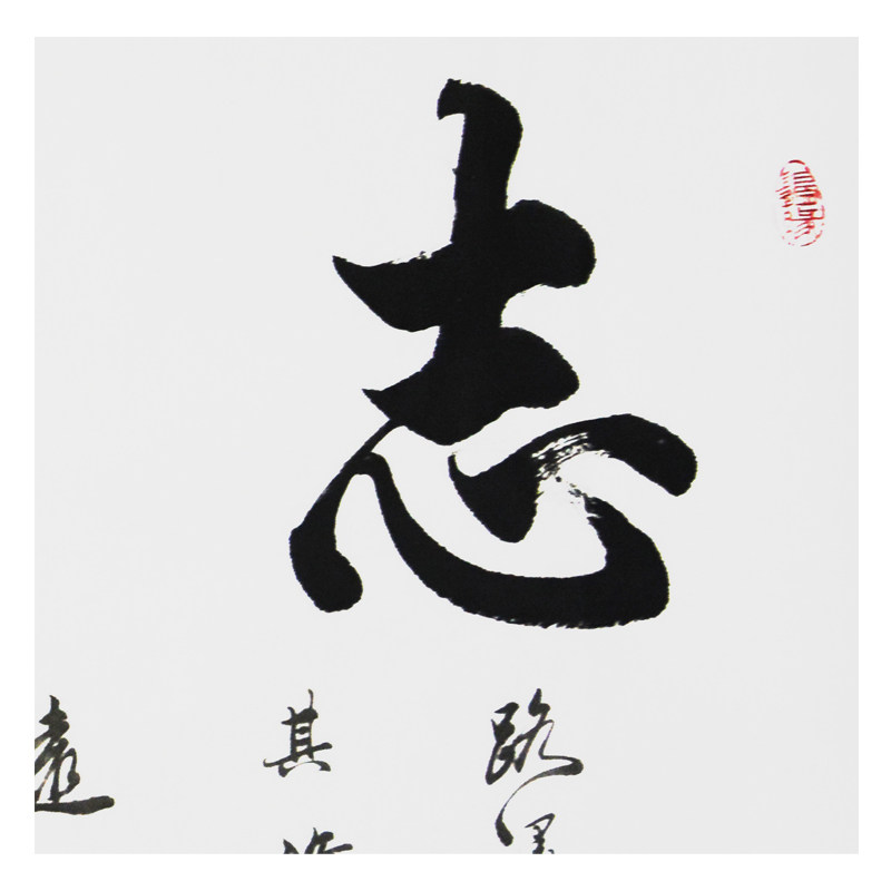 柯振吉《志存高远》省书协会员