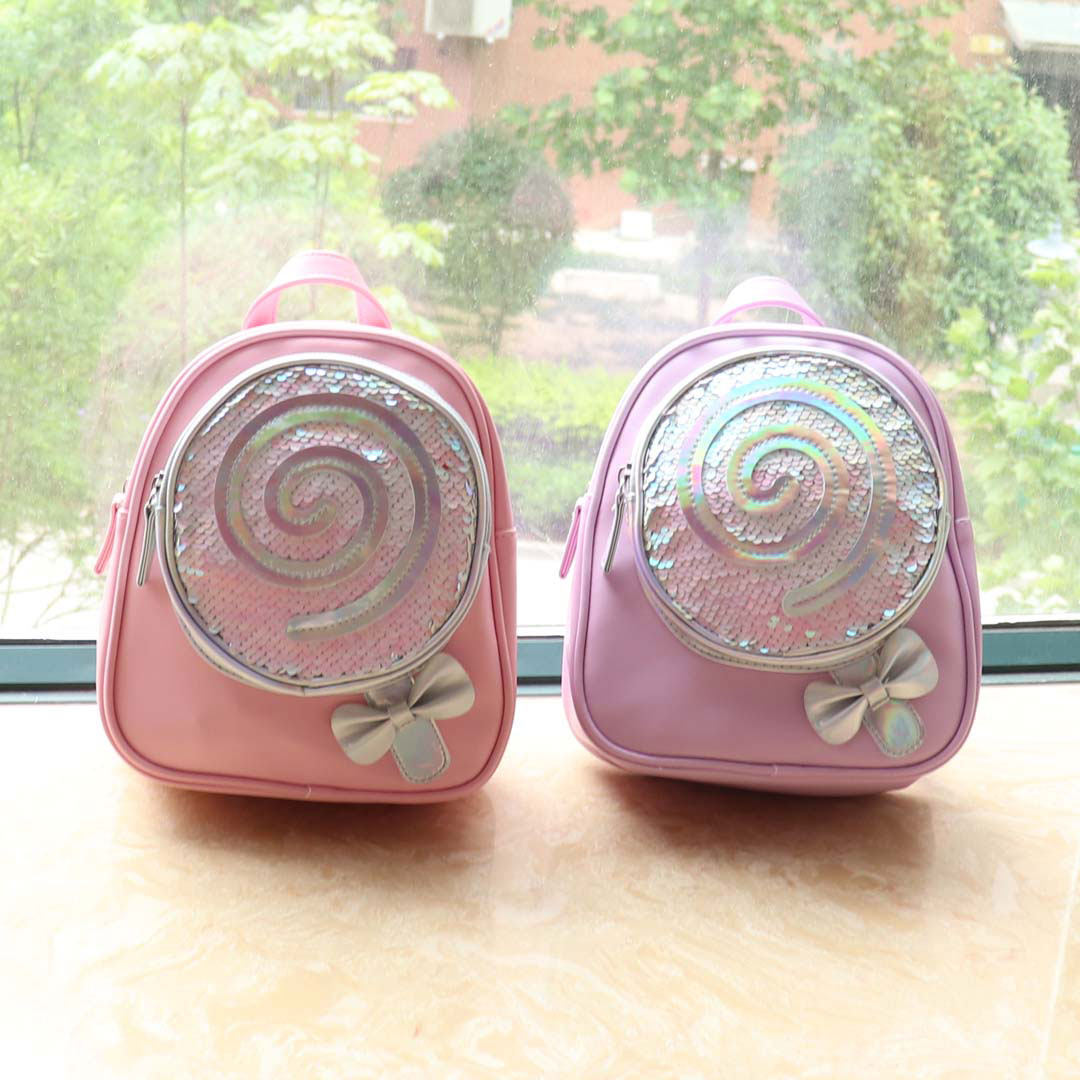 一折棒棒糖儿童书包