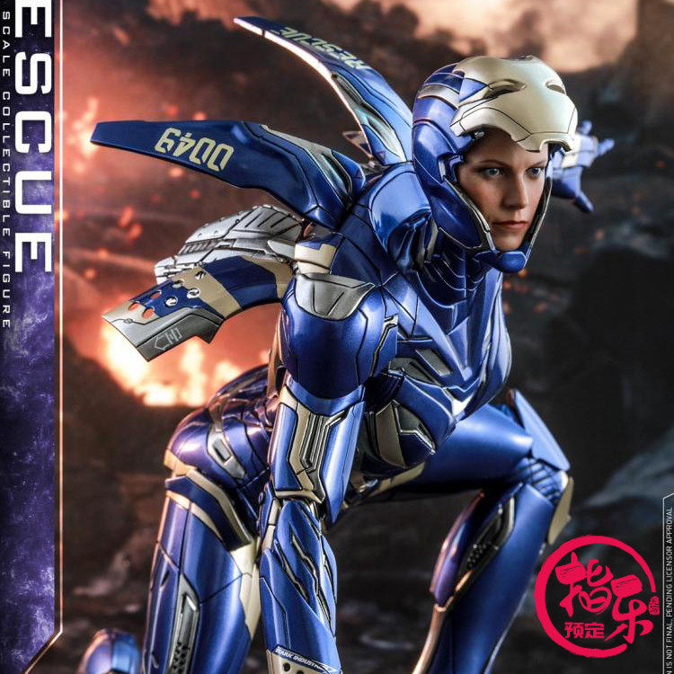 预定hottoys ht 1/6 复联4 终局之战 钢铁侠 小辣椒 救援装甲