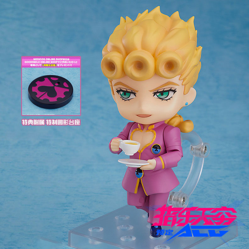 预定 gsc 粘土人 1155 jojo的奇妙冒险 乔鲁诺 q版 可动手办 再版