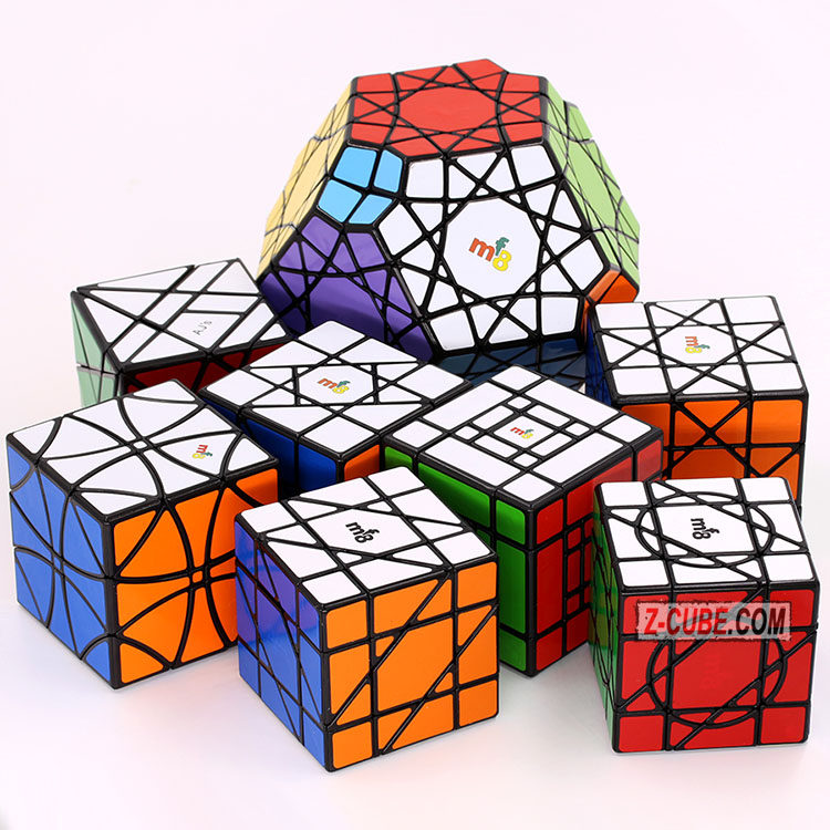 魔方吧鱼形斜转直升机太阳天玺天眼天罡独角兽窗花子母陀螺多重