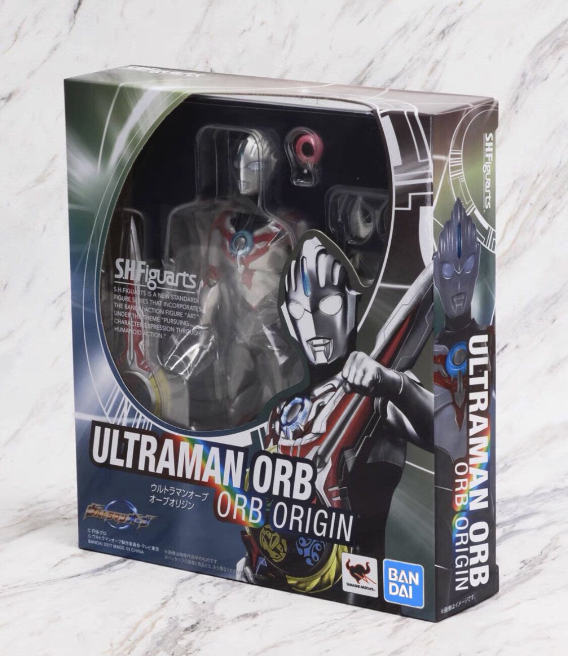 奥特曼手办shf万代正版