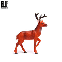 美国正品Blip toys比利出品 动物模型 圣诞鹿 驯鹿
