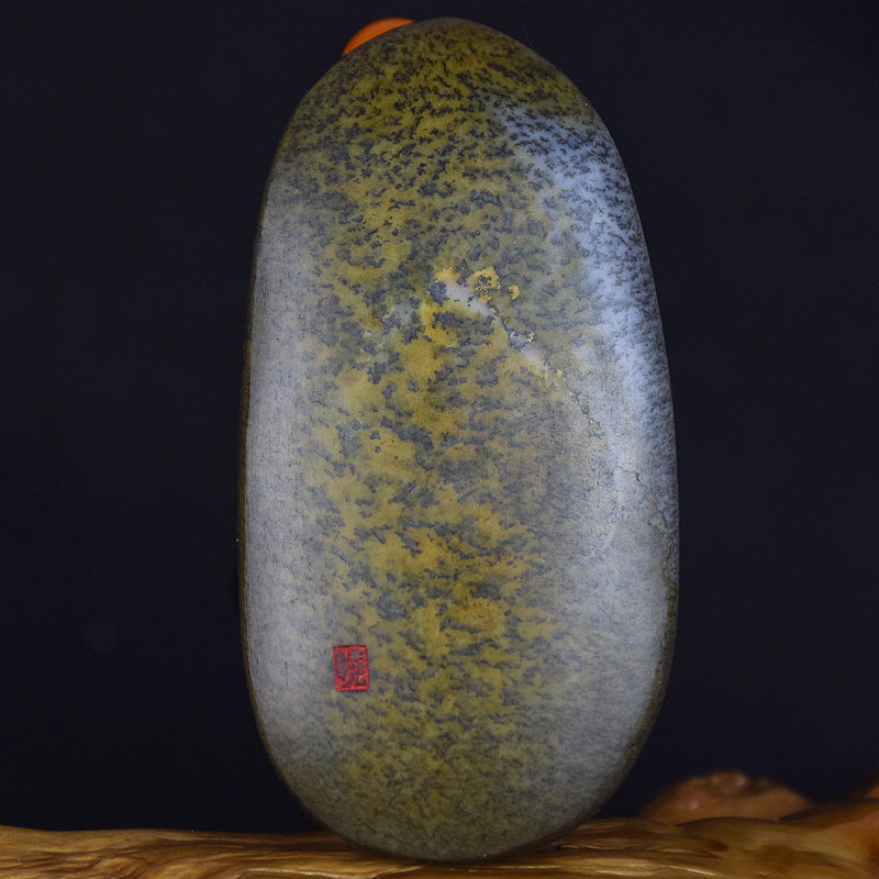 省级玉雕大师时晓印作品 和田玉 释迦牟尼把件 179.14克