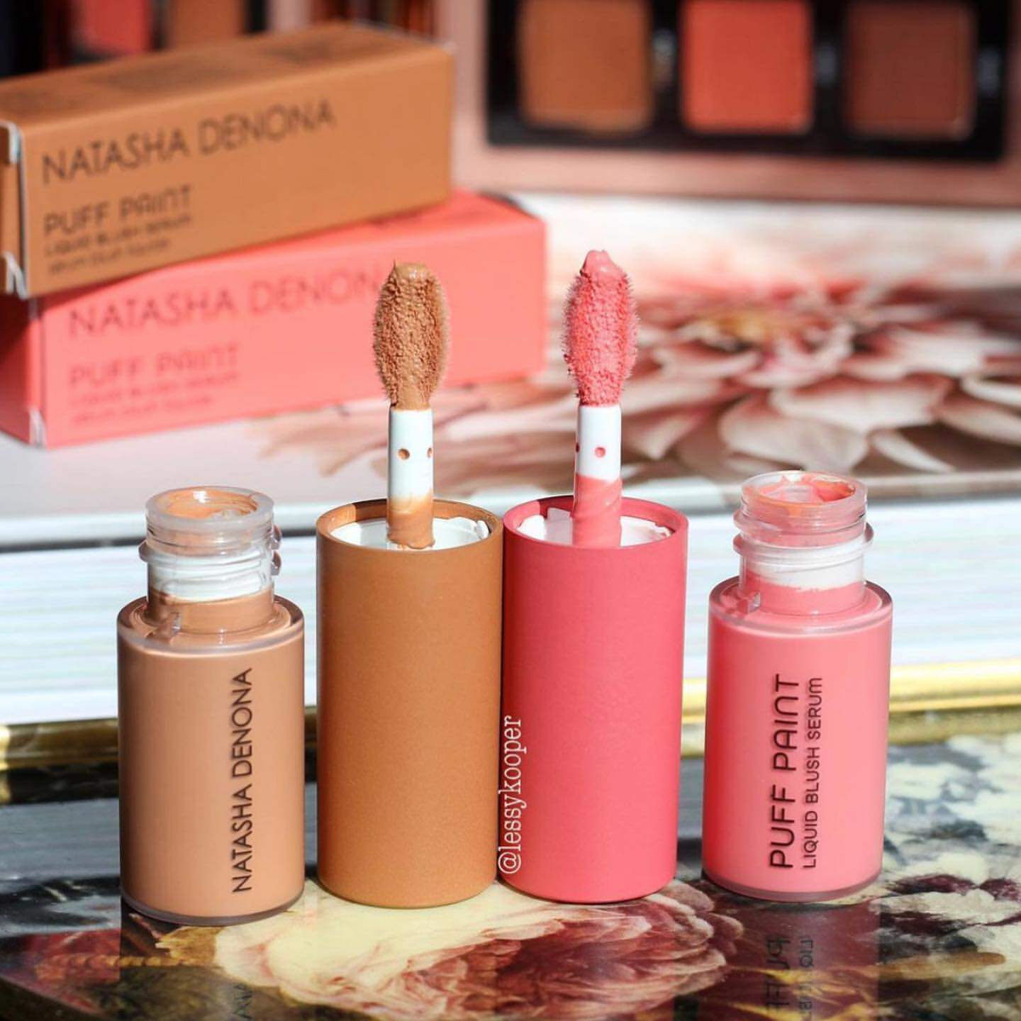 美国natashadenonapuffpaint新品液体腮红7ml彩妆腮红