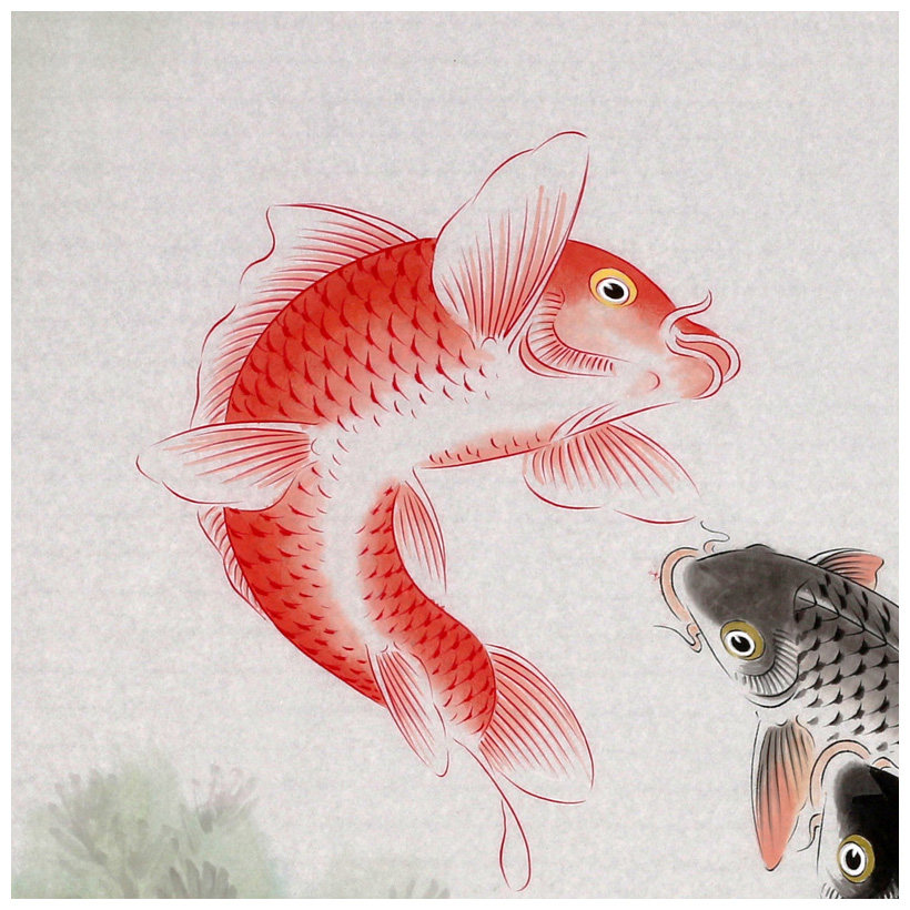 迟明《水乡清趣》林散之嫡传弟子 画鱼第一高手