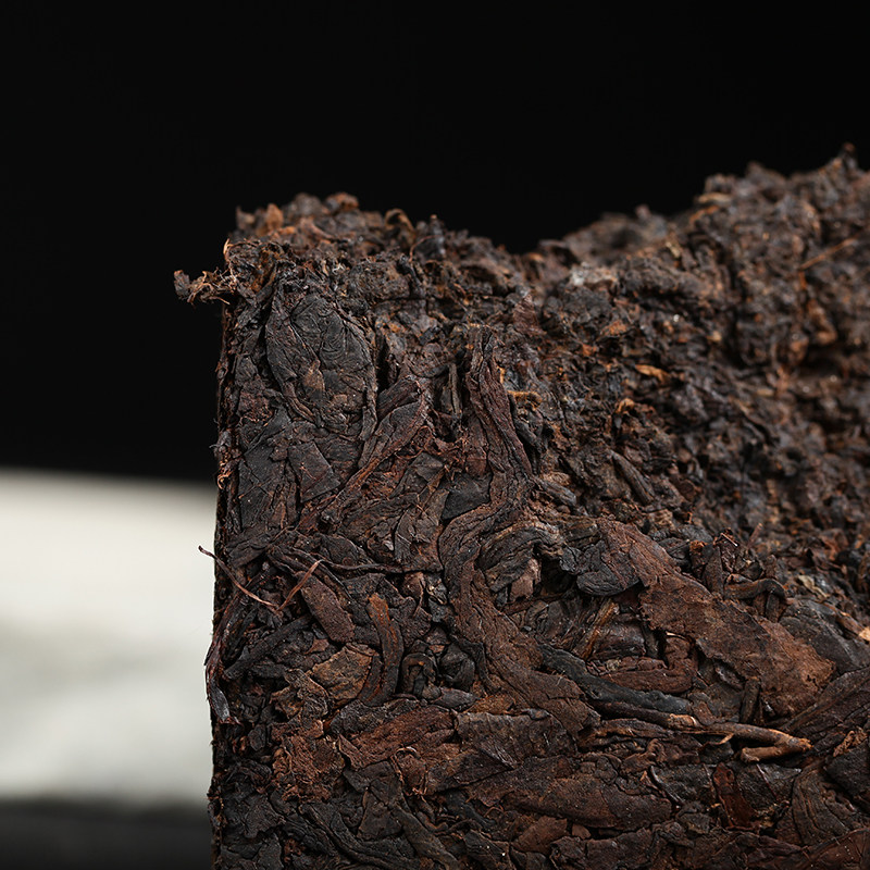 2片【90年代末珍品】印章版白纸陈年老茶砖 熟茶 340号