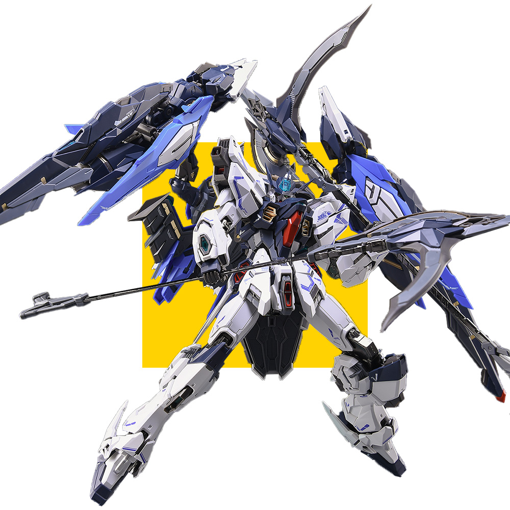 00折后价￥10零重力 1/100 月夜 审判双镰非高达合金骨架塑料拼装模型