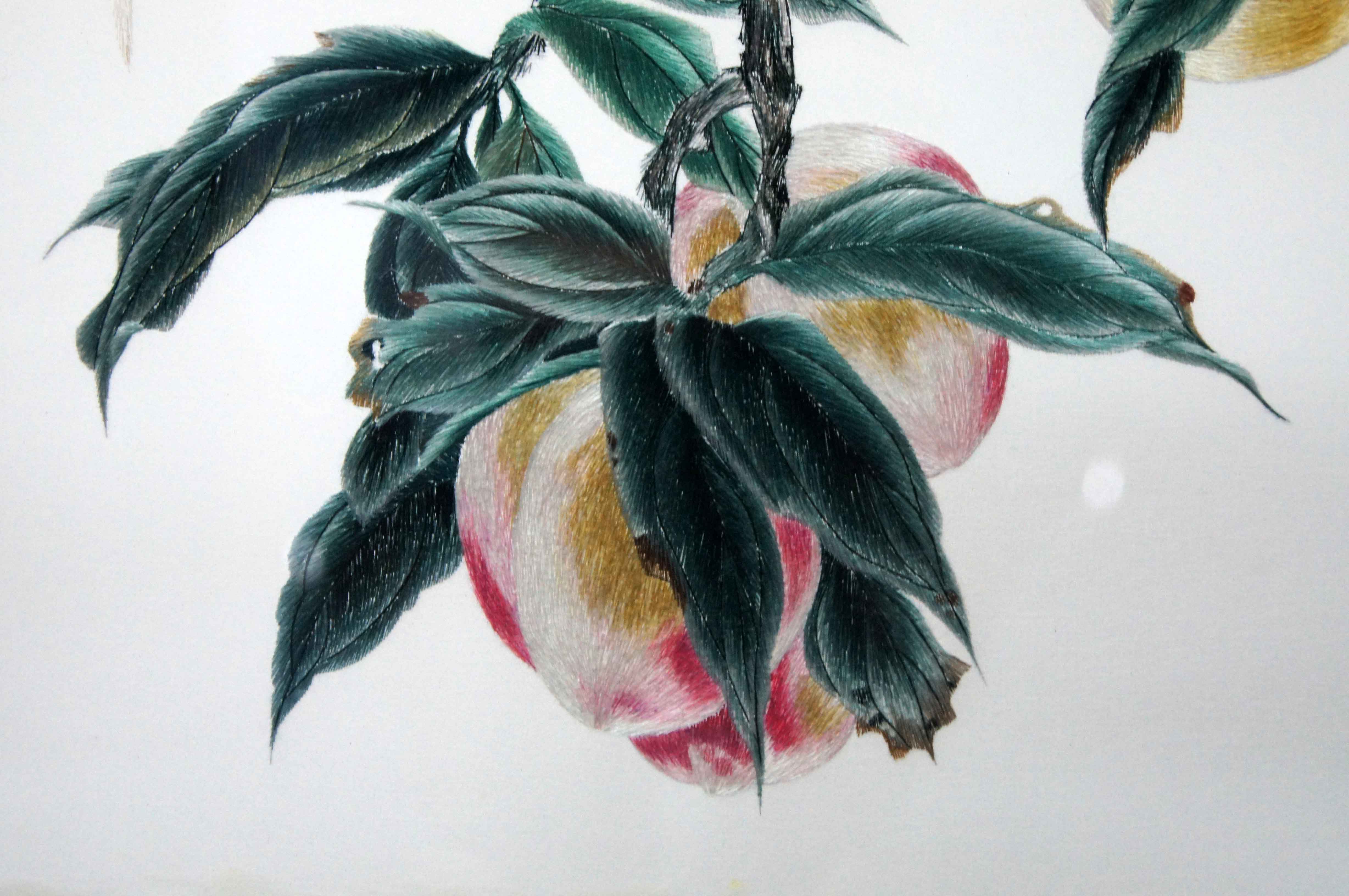 苏绣《春娇情语》双面绣