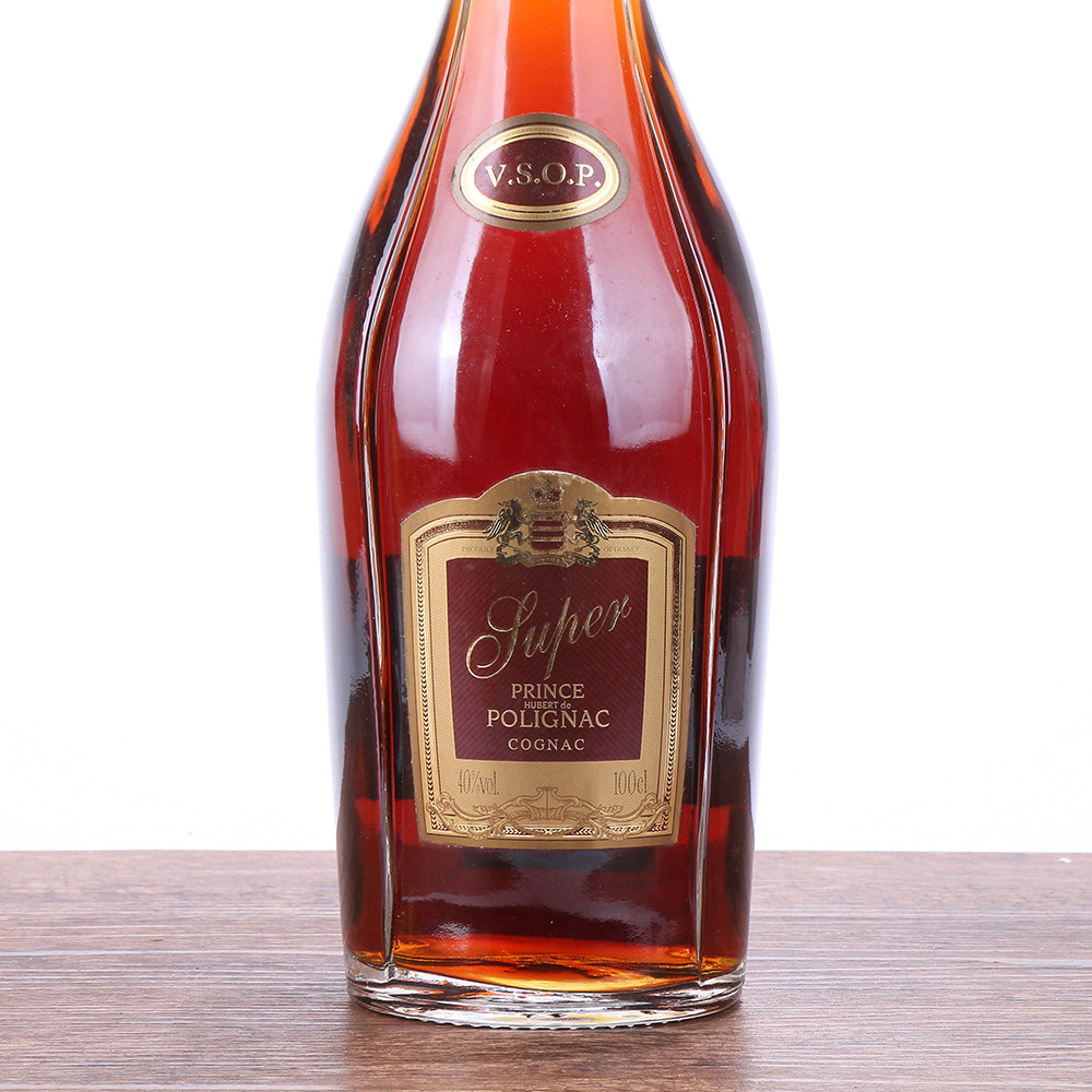 100.洋酒90年代末2斤装百利来vsop白兰地40度1000ml老洋酒收藏