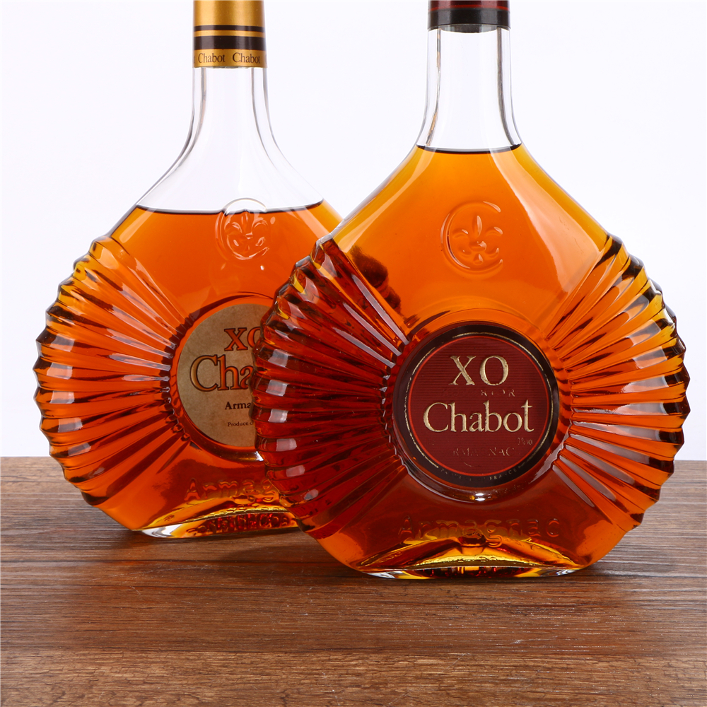 73/80-90年代嘉宝xo雅玛邑白兰地 40度700ml4瓶老洋酒收藏