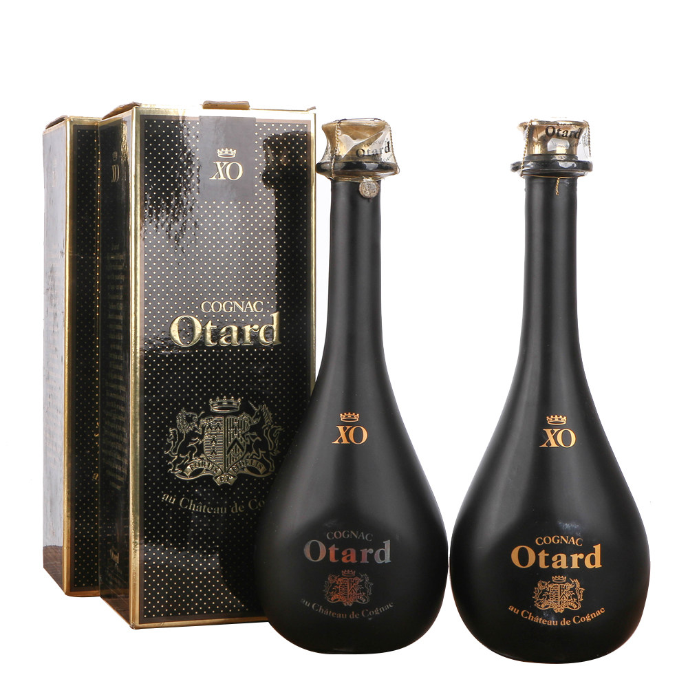 51/xo洋酒90年代豪达xo白兰地40度700ml2瓶老洋酒收藏