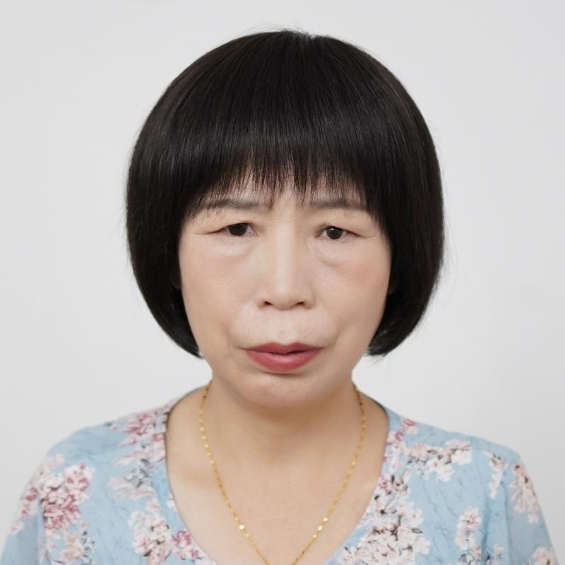 假发真发全真人发50到70岁妈妈化