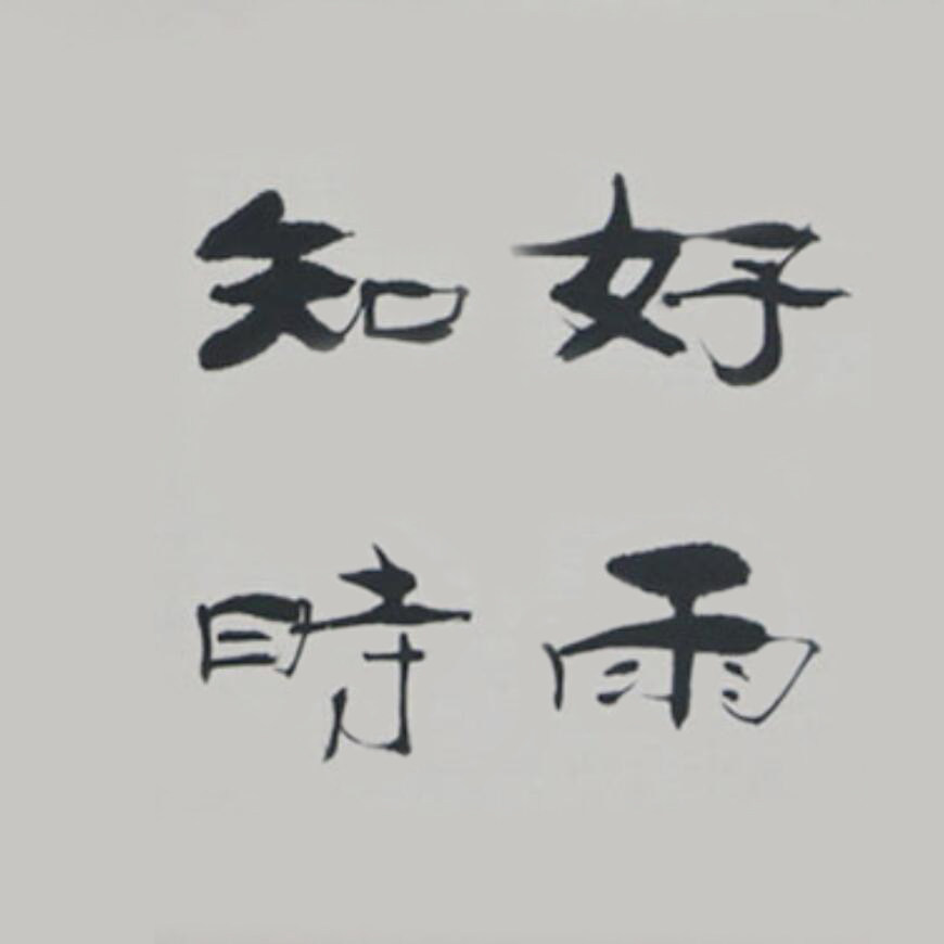 李澍《好雨知时节》 著名书法家 三白梓桐艺术