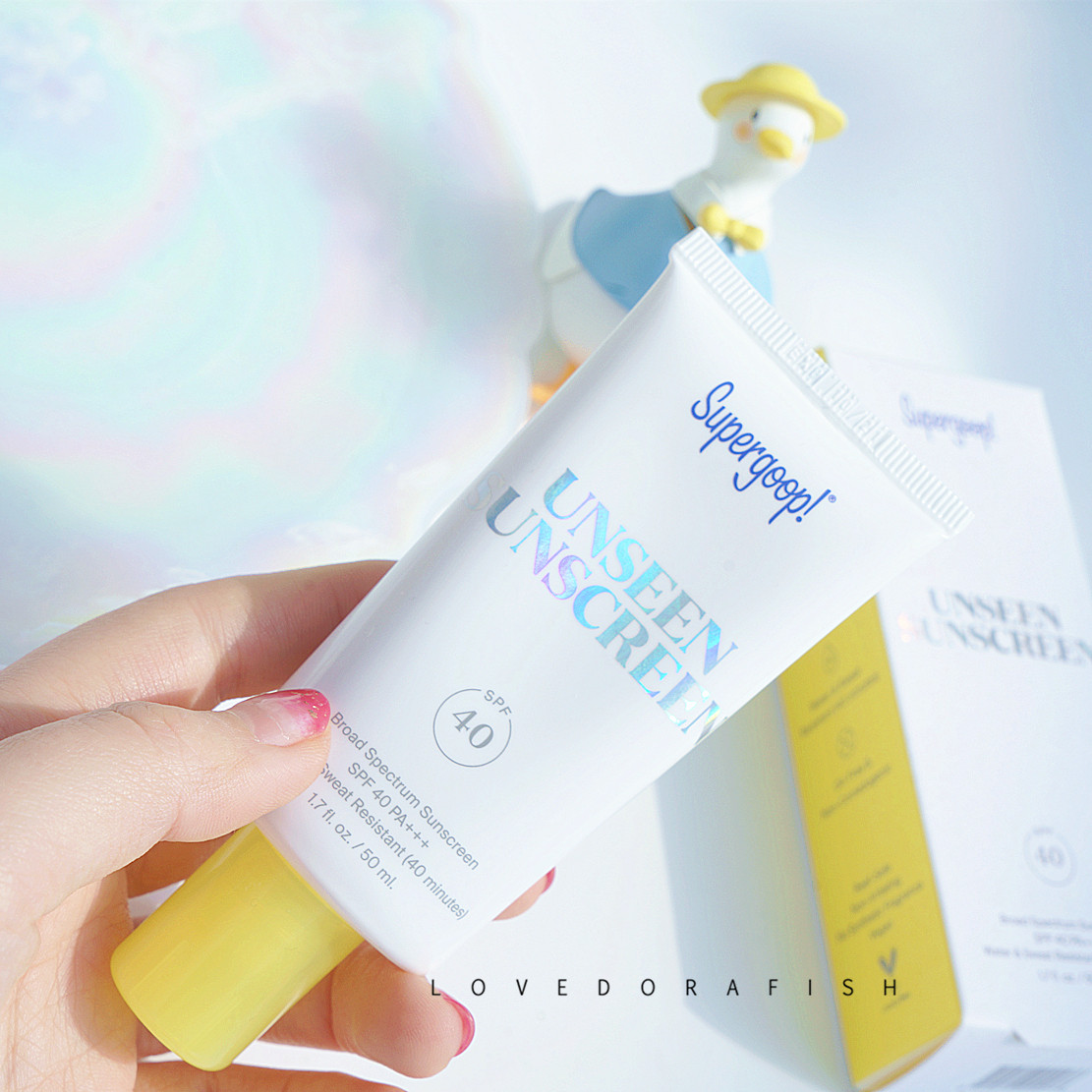 美国supergoop隐形透明无油防晒霜spf40