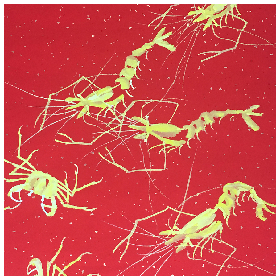 董长青《水府三友》带视频合影 齐白石门人 国家一级画师