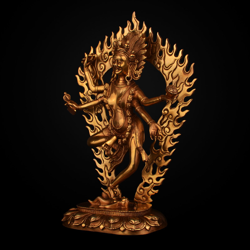 吉庆寺 密宗藏传 四臂 空行母 佛法加持