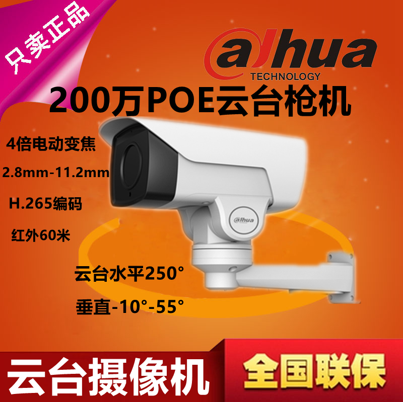 大华 200万4倍电动变焦红外云台H.265网络摄像机DH-PTZ11204-GN-P在类目 电子/电工, 监控器材及系统, 监控摄像机, 网络摄像机中 - 来自Buy2taobao.com提供专业的淘宝代购服务