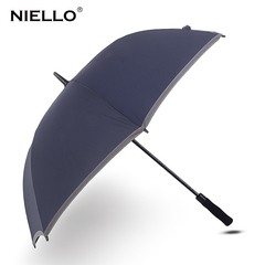 奈洛长柄超大号晴雨两用伞个性创意3M反光防风加固商务直柄晴雨伞