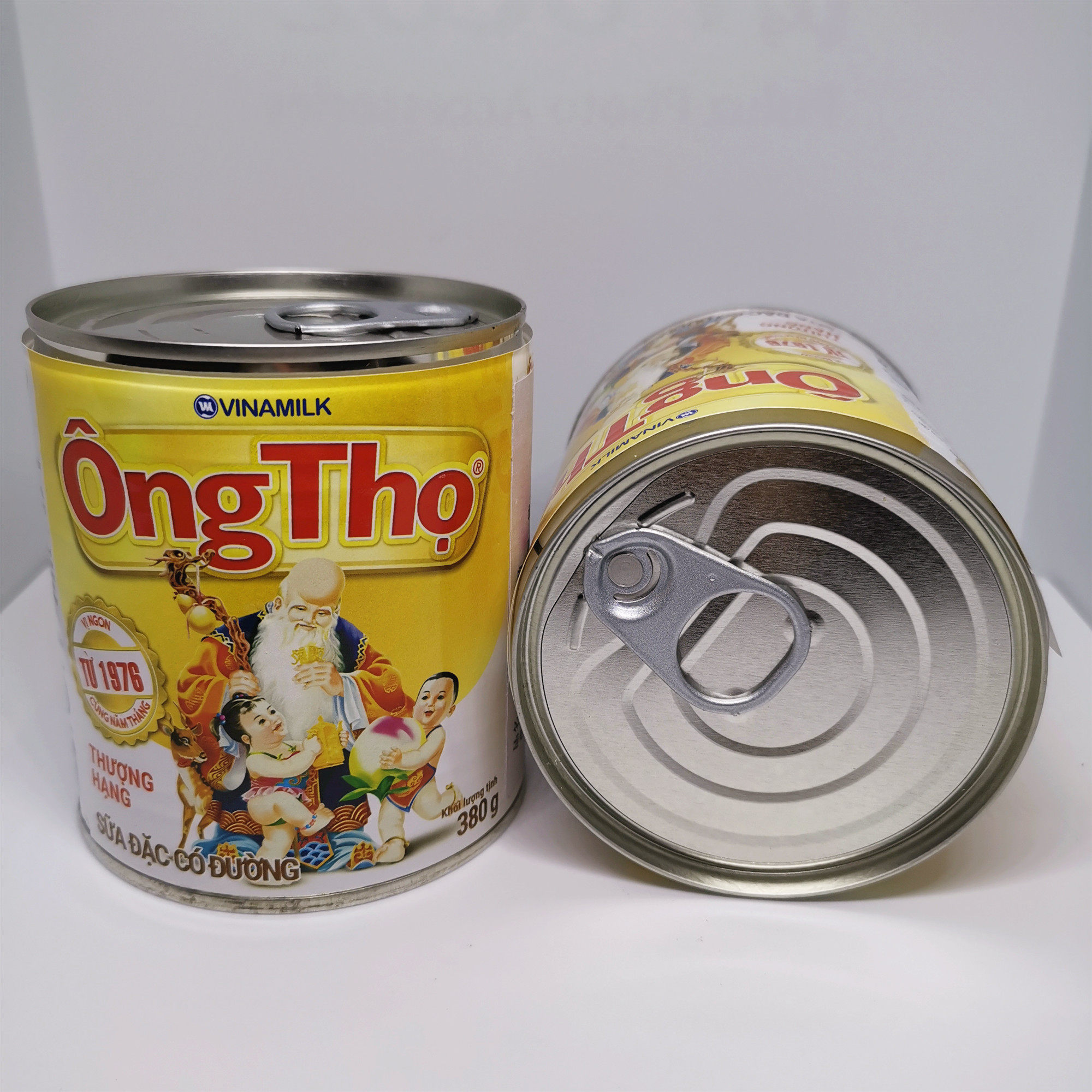 越南炼乳_越南寿星公全脂加糖炼奶炼乳甜点奶茶蛋挞原料sua ong tho