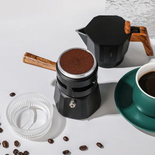 咖啡摩卡壶布粉器专用摩卡壶接粉器压粉填粉器接粉环防飞粉不撒粉