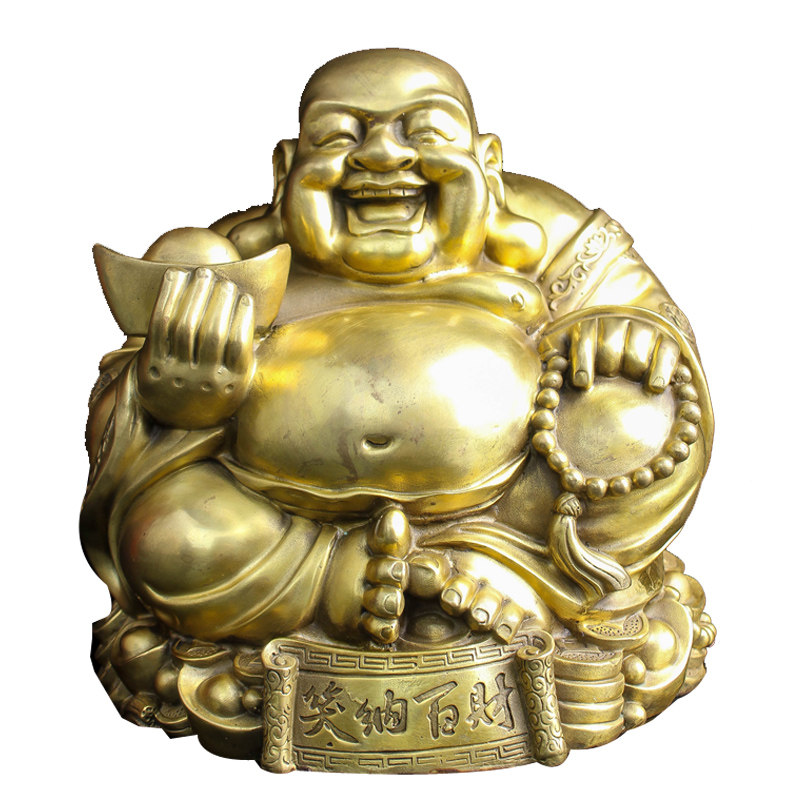 兴教禅寺 笑纳百财弥勒佛 5.8kg 招财庇佑 佛法加持