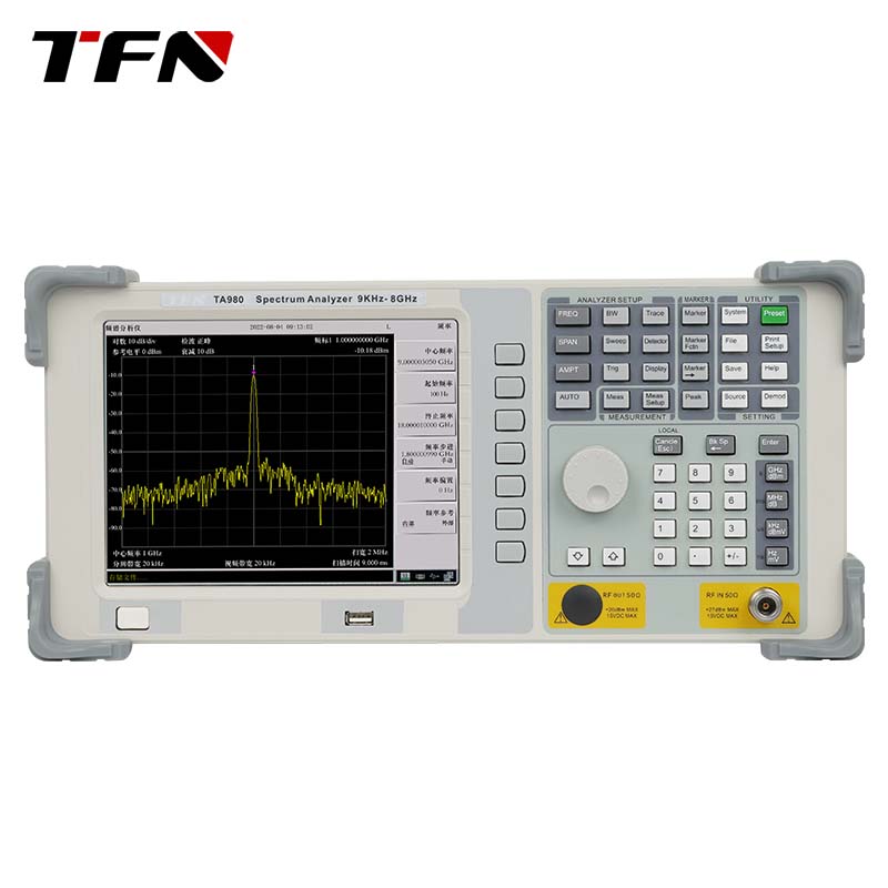 TFN TA980台式频谱分析仪 高端版 宽频带高性能(5KHZ-9GHZ)