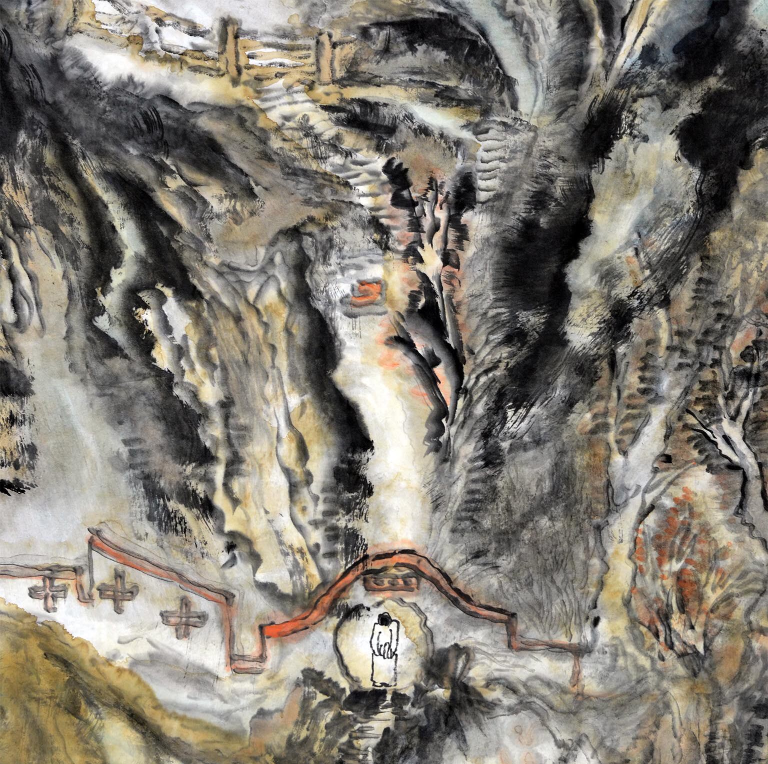 李玉民《丘壑隐居图》中美协会员