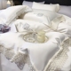 高级感200支裸睡真丝四件套丝滑天丝绸床单被套夏季床笠床上用品