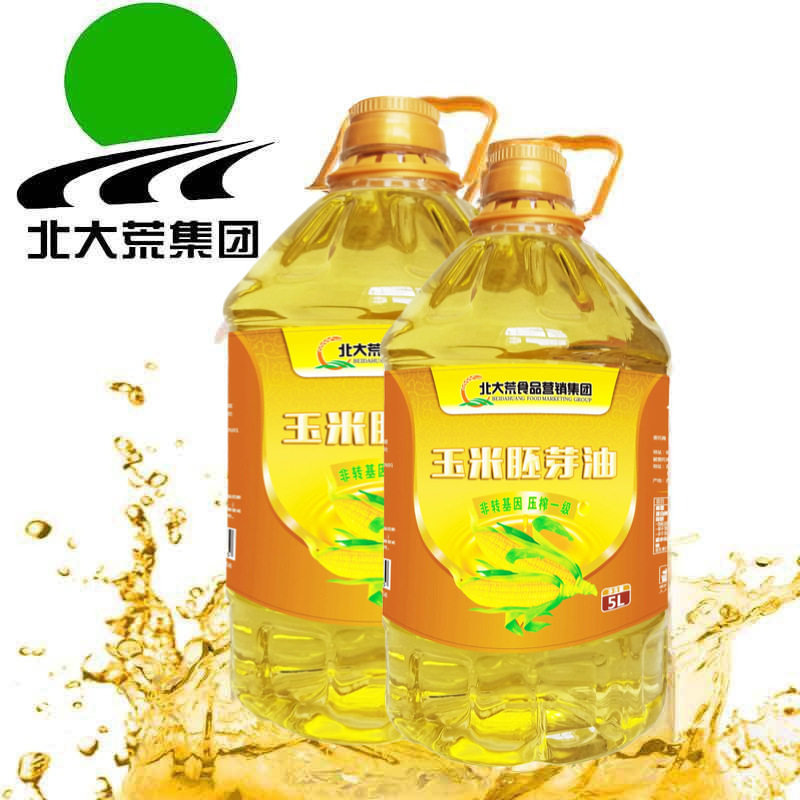 东北黑土地一级玉米胚芽玉米油5l非转基因食用油北大荒共瑞城粮油