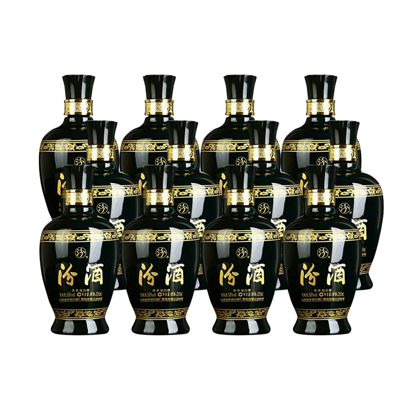 【量贩清仓】10箱装 2013年老酒 53度汾酒小蓝瓷225ml*120瓶