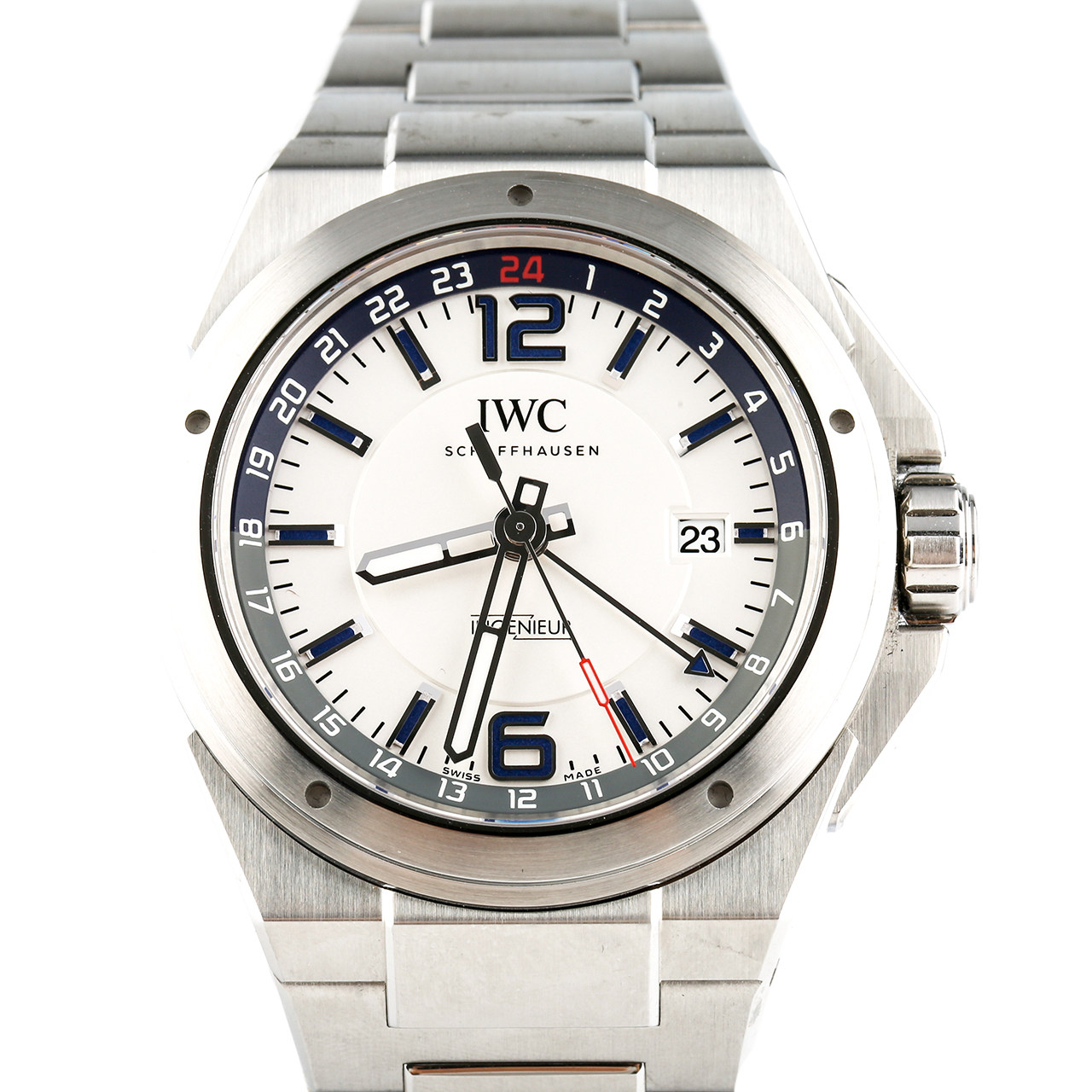 md【9.9新】万国工程师系列日期显示双时区自动机械男表