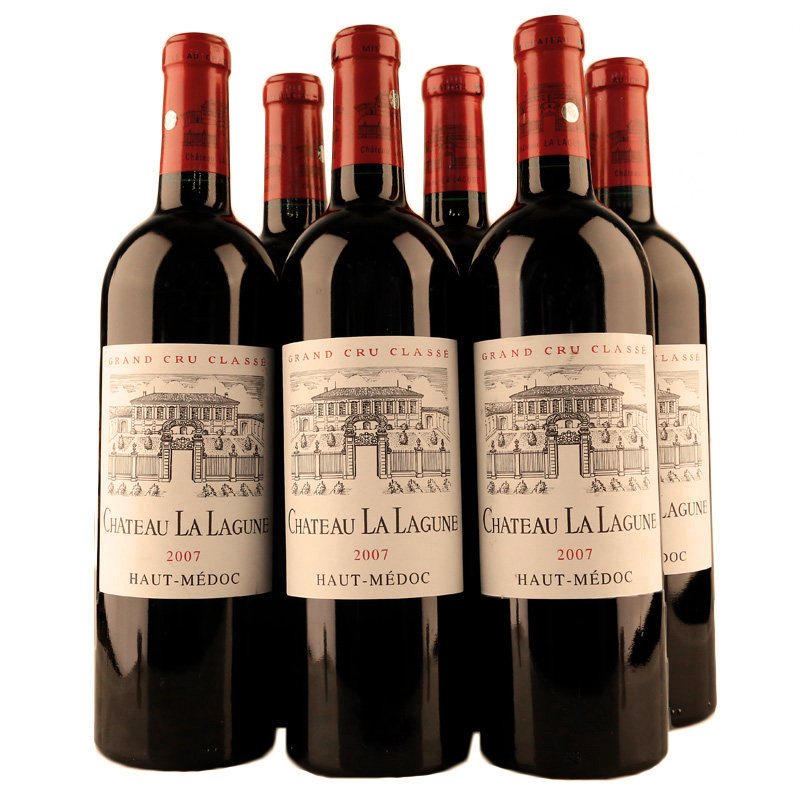 【6瓶】2007年 拉拉贡庄园干红葡萄酒750ml*6 chateau la lagune