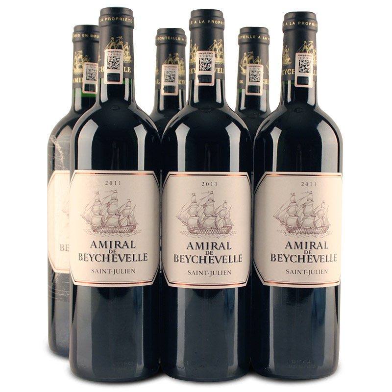 【6瓶】2011年 龙船将军副牌干红葡萄酒 chateau beychevelle
