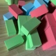 EVA泡沫长方体儿童玩具学生机器人比赛道具半高扁方形几何立体积