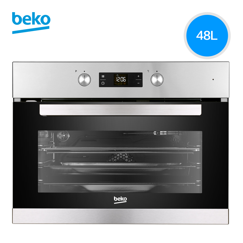 BEKO/倍科 BCM 22300 XM原装进口45CM规格嵌入式蒸烤箱蒸烤一体机
