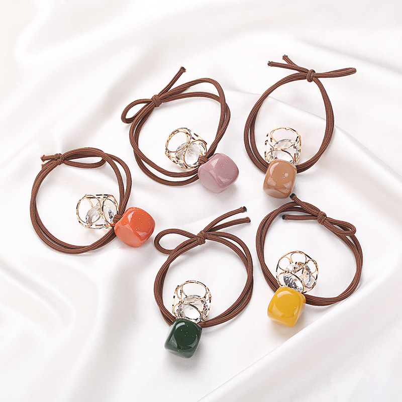 韩国头绳女扎头皮套皮筋可爱发饰网红