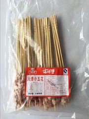 新品火爆小五花肉猪肉串烧烤肉串批发10克50支10包包邮